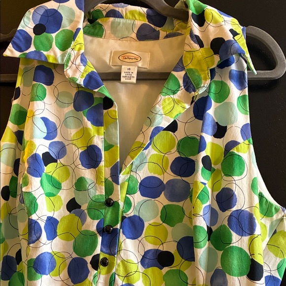 Talbots Multicolor Patterned Dress - Picture 3 of 11